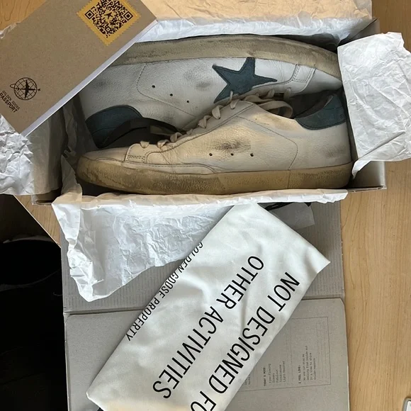 Golden Goose | Shoes | Golden Goose Mens Superstar Sneakers  display picture 3